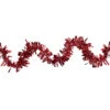 50' X 3" Red Boa Wide Cut Tinsel Christmas Garland - Unlit 2 50' X 3" Red Boa Wide Cut Tinsel Christmas Garland - Unlit -Christmas Decoration Store northlight k94046 1 24134.1667516853