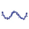 50' X 1.5" Lavish Blue Tinsel Christmas Garland With Polka Dots - Unlit -Christmas Decoration Store northlight k94053 1 41444.1667534043