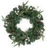 Frosted White Berry And Mixed Pine Artificial Christmas Wreath, 24-Inch, Unlit 2 Frosted White Berry And Mixed Pine Artificial Christmas Wreath, 24-Inch, Unlit -Christmas Decoration Store northlight kji28173 1 updated2022 61380.1667529982