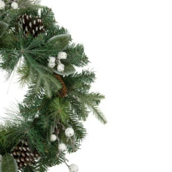 Frosted White Berry And Mixed Pine Artificial Christmas Wreath, 24-Inch, Unlit 7 Frosted White Berry And Mixed Pine Artificial Christmas Wreath, 24-Inch, Unlit -Christmas Decoration Store northlight kji28173 2 updated2022 23491.1667529982