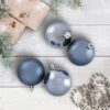 60ct Denim Blue Shatterproof 2-Finish Christmas Ball Ornaments 2.5" (60mm) 2 60ct Denim Blue Shatterproof 2-Finish Christmas Ball Ornaments 2.5" (60mm) -Christmas Decoration Store northlight lj02021 1 22537.1667658617