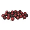 24ct Burgundy Red Shatterproof 4-Finish Christmas Ball Ornaments 2.5" (60mm) 1 24ct Burgundy Red Shatterproof 4-Finish Christmas Ball Ornaments 2.5" (60mm) -Christmas Decoration Store northlight lj34918updated 47979.1667488431