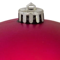 Magenta Pink Shatterproof Matte Christmas Ball Ornament 8" (200mm) -Christmas Decoration Store northlight lj35002 1 09040.1667662899
