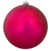 Magenta Pink Shatterproof Matte Christmas Ball Ornament 8" (200mm) 1 Magenta Pink Shatterproof Matte Christmas Ball Ornament 8" (200mm) -Christmas Decoration Store northlight lj35002 1 updated 52240.1667662899