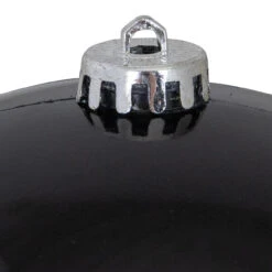 Shiny Jet Black Shatterproof Christmas Ball Ornament 8" (200mm) 7 Shiny Jet Black Shatterproof Christmas Ball Ornament 8" (200mm) -Christmas Decoration Store northlight lj35033 1 57697.1667575844