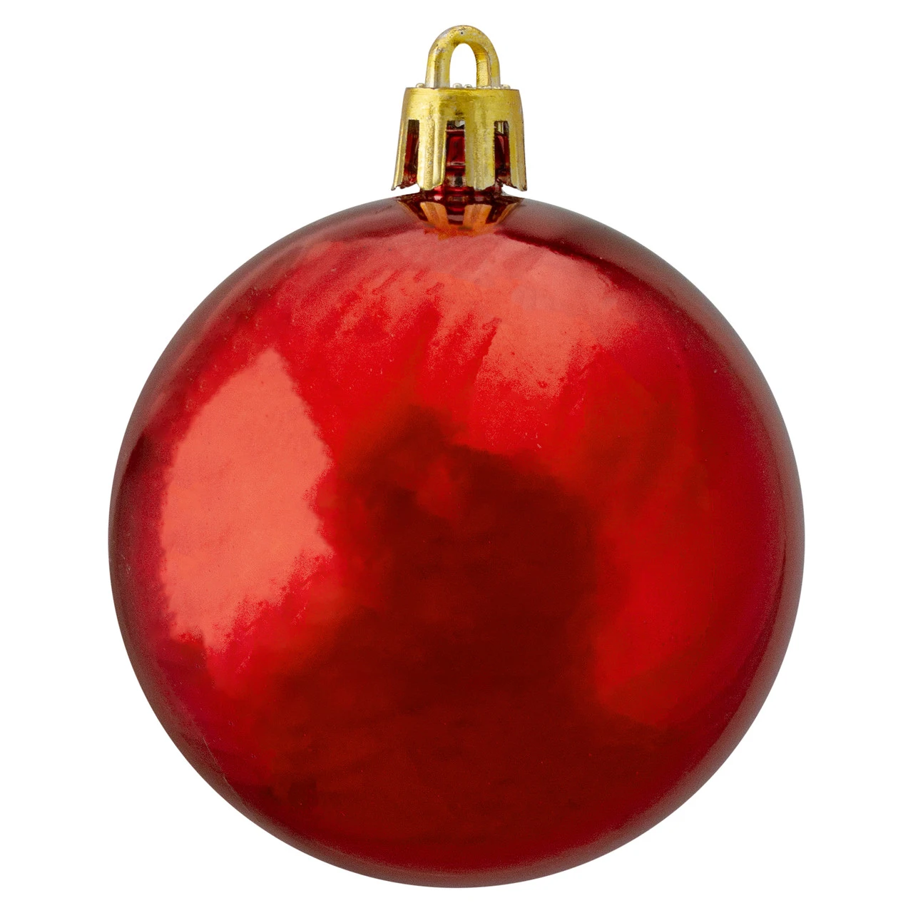 60ct Red Hot Shatterproof Shiny Christmas Ball Ornaments 2.5 Inches 60mm 4 60ct Red Hot Shatterproof Shiny Christmas Ball Ornaments 2.5 Inches 60mm - Image 2