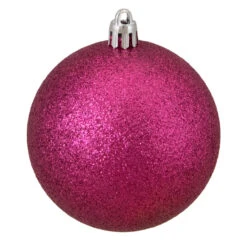 16ct Magenta Pink Shatterproof 4-Finish Christmas Ball Ornaments 3" (75mm) 13 16ct Magenta Pink Shatterproof 4-Finish Christmas Ball Ornaments 3" (75mm) -Christmas Decoration Store northlight lj36036 1 81757.1667488415