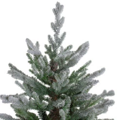 7.5' Flocked Little River Fir Artificial Christmas Tree - Unlit 12 7.5' Flocked Little River Fir Artificial Christmas Tree - Unlit -Christmas Decoration Store northlight lt91586 1 12069.1667573178
