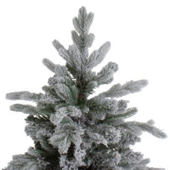7.5' Flocked Saratoga Spruce Artificial Christmas Tree - Unlit 10 7.5' Flocked Saratoga Spruce Artificial Christmas Tree - Unlit -Christmas Decoration Store northlight lt91591 1 38720.1667576783