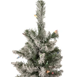 3' Pre-Lit Medium Heavily Flocked Artificial Christmas Tree - Multi-Color Lights 9 3' Pre-Lit Medium Heavily Flocked Artificial Christmas Tree - Multi-Color Lights -Christmas Decoration Store northlight m88555 3 updated 43817.1667662038