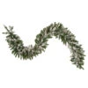 9' X 10" Pre-lit Snow Mountain Pine Artificial Christmas Garland - Clear Lights -Christmas Decoration Store northlight m88664 1 08115.1667488294