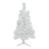 2' White Iridescent Pine Artificial Christmas Tree - Unlit -Christmas Decoration Store northlight m88665 1 75821.1667657516