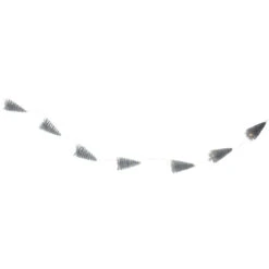 6.75' LED Lighted B/O Silver Mini Sisal Tree Christmas Garland - Warm White Lights 7 6.75' LED Lighted B/O Silver Mini Sisal Tree Christmas Garland - Warm White Lights -Christmas Decoration Store northlight my89443 sample 37362.1667560781