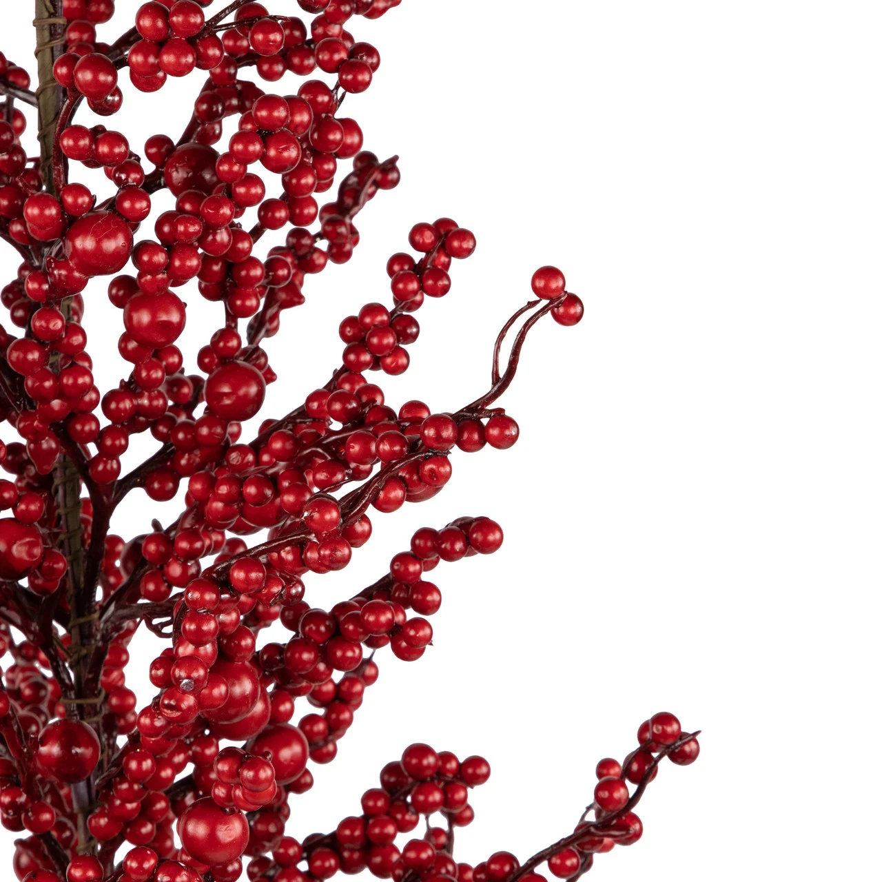 30" Red Berries Artificial Christmas Twig Tree, Unlit 6 30" Red Berries Artificial Christmas Twig Tree, Unlit - Image 4