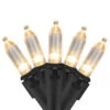 50 White LED Mini Christmas Lights - 16.25 Ft Black Wire -Christmas Decoration Store northlight nl02517 updated 29639.1667578412