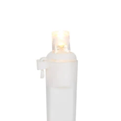 50ct Warm White LED Wide Angle Christmas Lights, 16.25ft White Wire 7 50ct Warm White LED Wide Angle Christmas Lights, 16.25ft White Wire -Christmas Decoration Store northlight nl02559 3 78809.1681480124