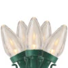 25ct Warm White LED C7 Christmas Lights - 16ft Green Wire 2 25ct Warm White LED C7 Christmas Lights - 16ft Green Wire -Christmas Decoration Store northlight nl02592 1 42017.1682002042
