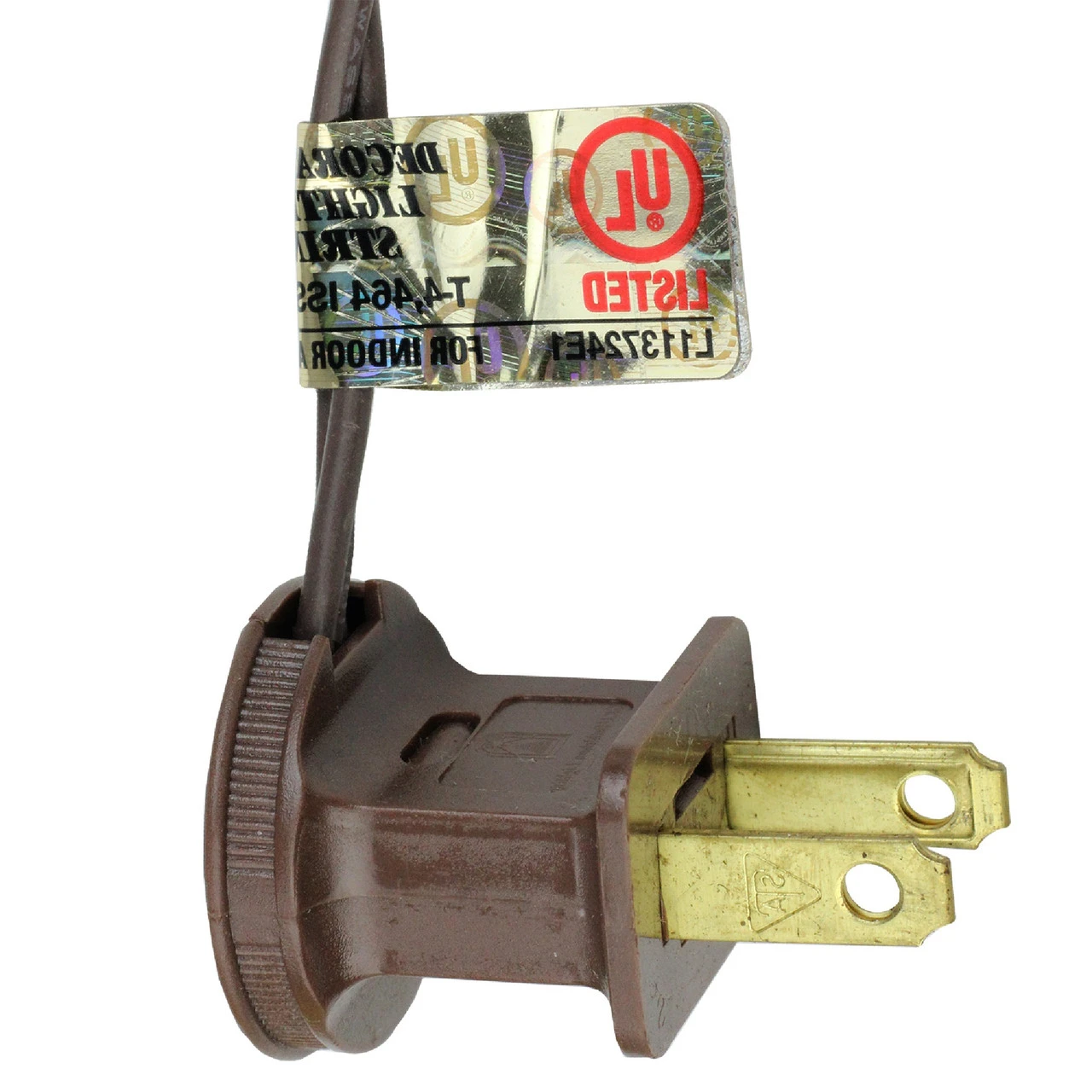 25 Warm White LED C9 Christmas Lights - 16 Ft Brown Wire 5 25 Warm White LED C9 Christmas Lights - 16 Ft Brown Wire - Image 3