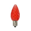 Pack Of 25 Faceted LED C7 Red Christmas Replacement Bulbs -Christmas Decoration Store northlight nl03806 66952.1667681198