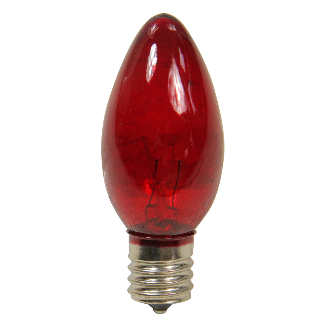 Pack Of 25 Transparent Red C9 Christmas Replacement Bulbs 4 Pack Of 25 Transparent Red C9 Christmas Replacement Bulbs - Image 2