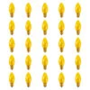 Pack Of 25 Incandescent Transparent Yellow C9 Christmas Replacement Bulbs -Christmas Decoration Store northlight nl03847 1 00871.1667530661