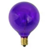Pack Of 25 Purple G50 Incandescent Christmas Replacement Bulbs -Christmas Decoration Store northlight nl03868 purple1 48694.1677518312