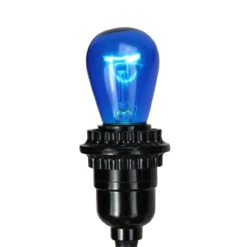 Set Of 25 Incandescent S14 Blue Christmas Replacement Bulbs -Christmas Decoration Store northlight nl03880 blue 1 42823.1667642491