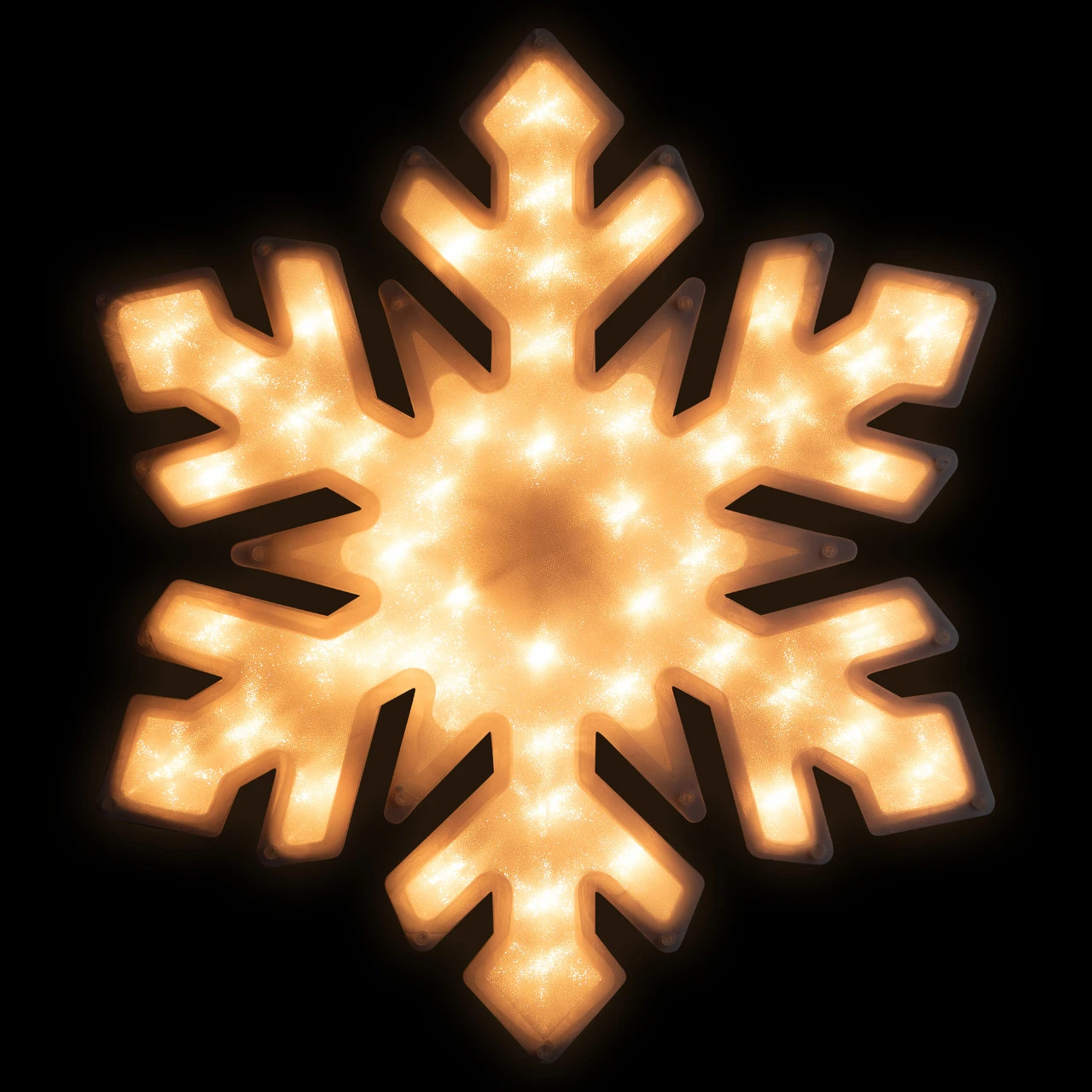 20" Lighted Snowflake Christmas Window Silhouette Decoration 3 20" Lighted Snowflake Christmas Window Silhouette Decoration