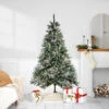 6.5' Pre-Lit Medium Frosted Sierra Fir Artificial Christmas Tree - Warm Clear LED Lights -Christmas Decoration Store northlight nl15083 1 93706.1667573451