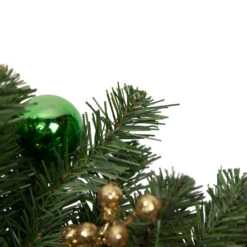 30" Green Foliage And Ornaments Artificial Christmas Teardrop Swag, Unlit 8 30" Green Foliage And Ornaments Artificial Christmas Teardrop Swag, Unlit -Christmas Decoration Store northlight s04203 3 updated 22640.1667530545