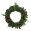 Pine Cones And Berries Artificial Christmas Wreath With Ribbon, 24-Inch, Unlit 2 Pine Cones And Berries Artificial Christmas Wreath With Ribbon, 24-Inch, Unlit -Christmas Decoration Store northlight s04206 updated 57815.1667573467