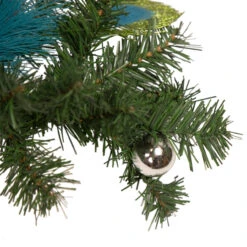 6' X 9" Peacock Feather And Poinsettia Artificial Christmas Garland, Unlit 7 6' X 9" Peacock Feather And Poinsettia Artificial Christmas Garland, Unlit -Christmas Decoration Store northlight s84846 2 updated 44255.1667521525