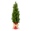 17" Mini Tabletop Christmas Tree With Red Metal Pot - Unlit 2 17" Mini Tabletop Christmas Tree With Red Metal Pot - Unlit -Christmas Decoration Store northlight sf89158 1 sample 01986.1667658116