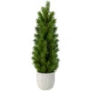 17" Mini Fir Artificial Christmas Tree With Stone Base - Unlit 2 17" Mini Fir Artificial Christmas Tree With Stone Base - Unlit -Christmas Decoration Store northlight sf89164 1 sample 93479.1667573260