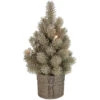 10.25" LED Potted Champagne Metallic Glitter Artificial Christmas Tree - Clear Lights 1 10.25" LED Potted Champagne Metallic Glitter Artificial Christmas Tree - Clear Lights -Christmas Decoration Store northlight sf89176 1 sample 85634.1667573269