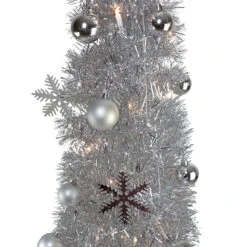 6' Pre-Lit Silver Pre-Decorated Pop-Up Artificial Christmas Tree 7 6' Pre-Lit Silver Pre-Decorated Pop-Up Artificial Christmas Tree -Christmas Decoration Store northlight sm27455 1 71695.1667529925