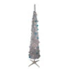 6' Pre-Lit Silver And Blue Pre-Decorated Pop-Up Artificial Christmas Tree 1 6' Pre-Lit Silver And Blue Pre-Decorated Pop-Up Artificial Christmas Tree -Christmas Decoration Store northlight sm27456 39145.1667529963