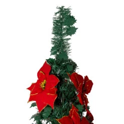 6' Pre-Lit Slim Pre-Decorated Poinsettia Pop-Up Artificial Christmas Tree 8 6' Pre-Lit Slim Pre-Decorated Poinsettia Pop-Up Artificial Christmas Tree -Christmas Decoration Store northlight sm27458 2 97441.1667487547