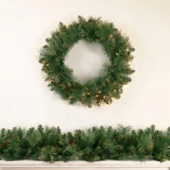 9' X 10 Yorkshire Pine Artificial Christmas Garland - Unlit 8 9' X 10 Yorkshire Pine Artificial Christmas Garland - Unlit -Christmas Decoration Store northlight sm2924 updated 4 04672.1667535812