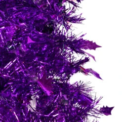 4' Purple Tinsel Pop-Up Artificial Christmas Tree, Unlit 10 4' Purple Tinsel Pop-Up Artificial Christmas Tree, Unlit -Christmas Decoration Store northlight sm92151 2 07731.1667530286