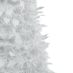 6' White Tinsel Pop-Up Artificial Christmas Tree, Unlit 12 6' White Tinsel Pop-Up Artificial Christmas Tree, Unlit -Christmas Decoration Store northlight sm92157 2 99162.1667530308