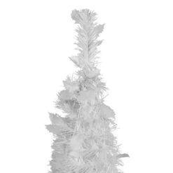 6' White Tinsel Pop-Up Artificial Christmas Tree, Unlit 11 6' White Tinsel Pop-Up Artificial Christmas Tree, Unlit -Christmas Decoration Store northlight sm92157 3 85582.1667530307