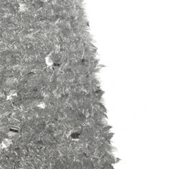6' Silver Tinsel Pop-Up Artificial Christmas Tree, Unlit 9 6' Silver Tinsel Pop-Up Artificial Christmas Tree, Unlit -Christmas Decoration Store northlight sm92168 2 29471.1667531218