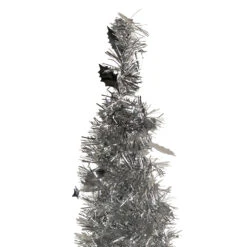 6' Silver Tinsel Pop-Up Artificial Christmas Tree, Unlit 10 6' Silver Tinsel Pop-Up Artificial Christmas Tree, Unlit -Christmas Decoration Store northlight sm92168 3 62168.1667531218