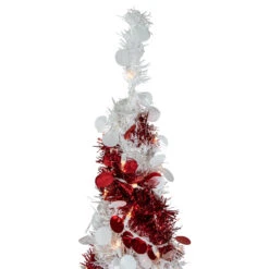 6' Pre-Lit Candy Cane Pop-Up Artificial Christmas Tree, Clear Lights 13 6' Pre-Lit Candy Cane Pop-Up Artificial Christmas Tree, Clear Lights -Christmas Decoration Store northlight sm92178 4 66489.1667531216