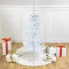 3' Pre-Lit Woodbury White Pine Slim Artificial Christmas Tree, Green Lights 1 3' Pre-Lit Woodbury White Pine Slim Artificial Christmas Tree, Green Lights -Christmas Decoration Store northlight sm92882 1new 55536.1669401197