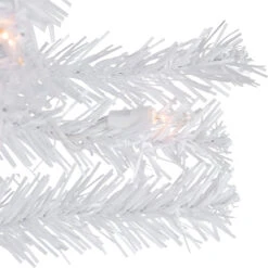 3' Pre-Lit Woodbury White Pine Slim Artificial Christmas Tree, Clear Lights -Christmas Decoration Store northlight sm92891 5 46512.1669994944