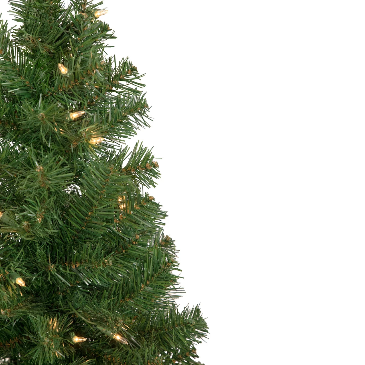 3' Pre-Lit Oakridge Noble Fir Artificial Christmas Tree, Clear Lights 7 3' Pre-Lit Oakridge Noble Fir Artificial Christmas Tree, Clear Lights - Image 5