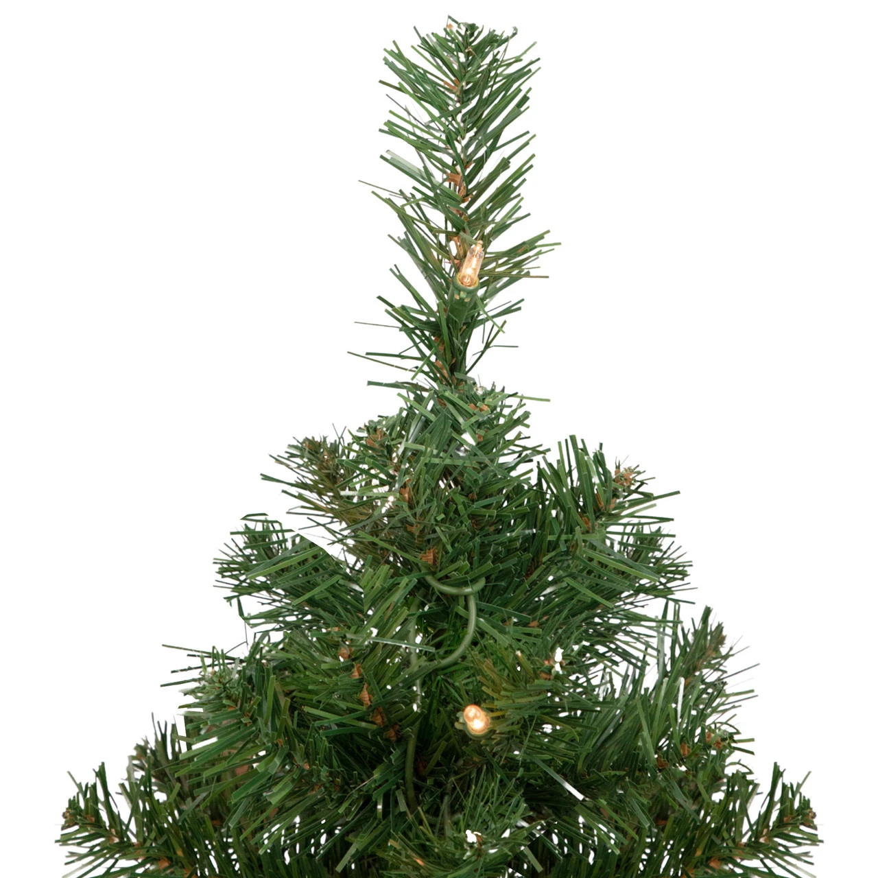 2' Pre-Lit Oakridge Noble Fir Artificial Christmas Tree, Clear Lights 7 2' Pre-Lit Oakridge Noble Fir Artificial Christmas Tree, Clear Lights - Image 5