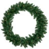 36" Pre-Lit Everett Pine Artificial Christmas Wreath, Clear Lights